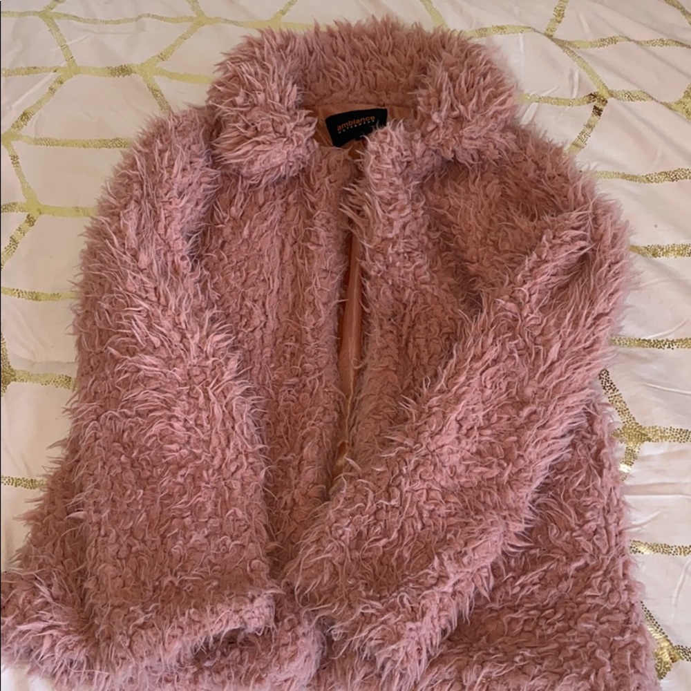 Pink Fluffy Jacket
